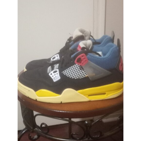 Size 8 - Jordan 4 Retro x Union LA Mid Off Noir Mens DC9533-001 - Picture 8 of 12